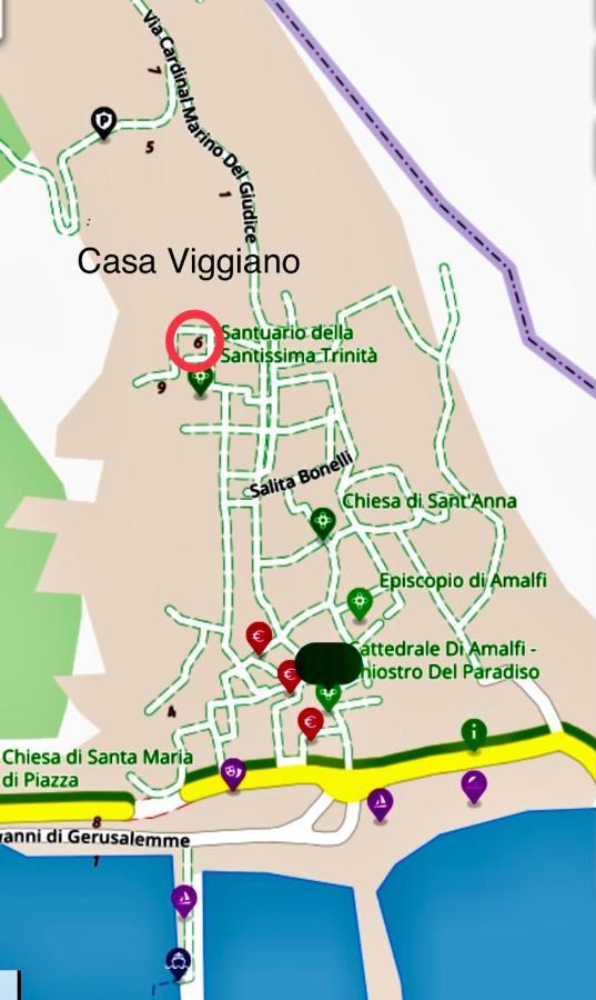 Casa Viggiano In The Heart Of Amalfi 아파트 외부 사진